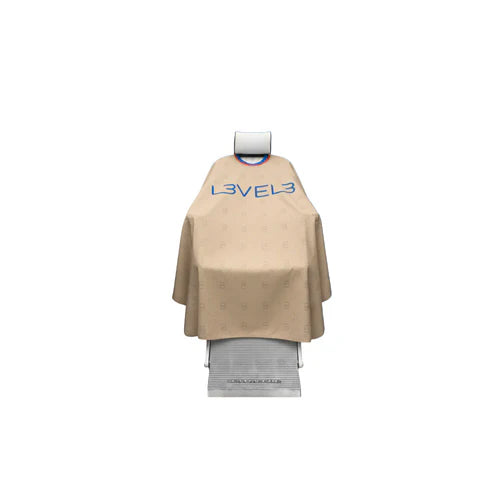 L3VEL3™ Rubber Neck Cutting Cape – Waterproof, Chemical-Resistant Barber Cape with Spill-Proof Neck Seal