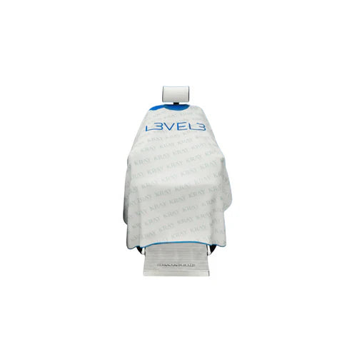 L3VEL3™ Rubber Neck Cutting Cape – Waterproof, Chemical-Resistant Barber Cape with Spill-Proof Neck Seal