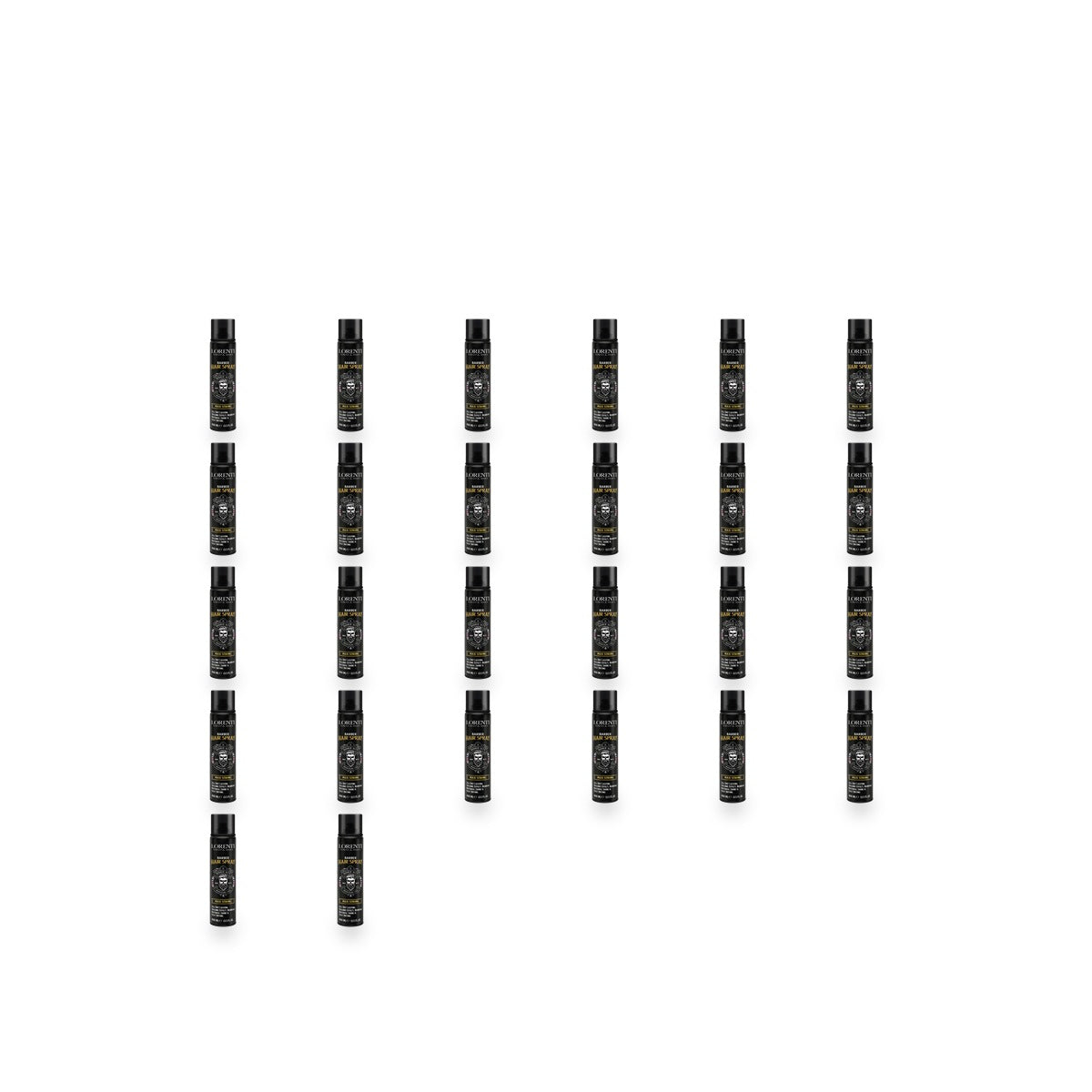 Lorenti Hair Spray Backbar Case Bundle — 26 Pack complete white background