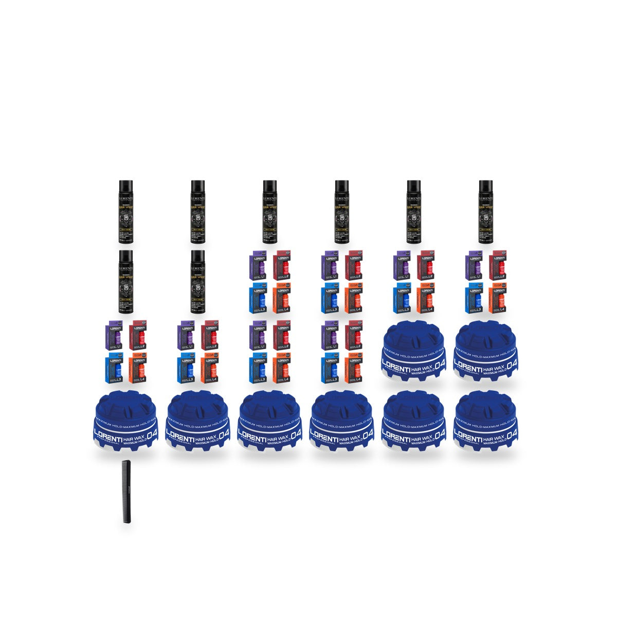 Lorenti Styling Essentials Shop Restock Bundle complete white background