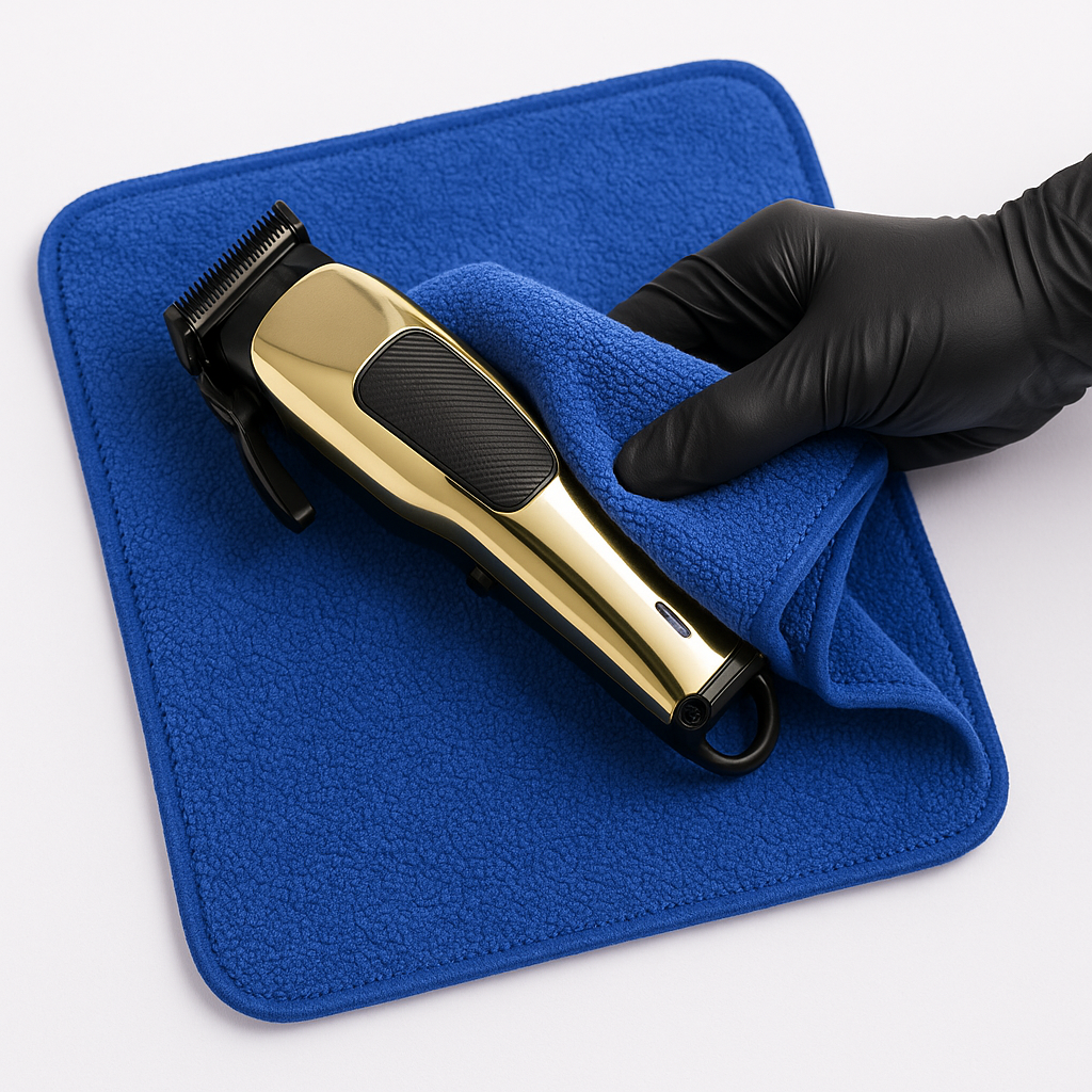 🎁 Free Microfiber Towel — Bundle Gift (Blue w/ Black Trim) (100% off)
