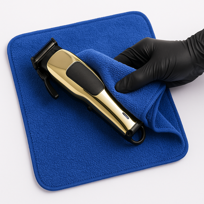 🎁 Free Microfiber Towel — Bundle Gift (Blue w/ Black Trim) (100% off)
