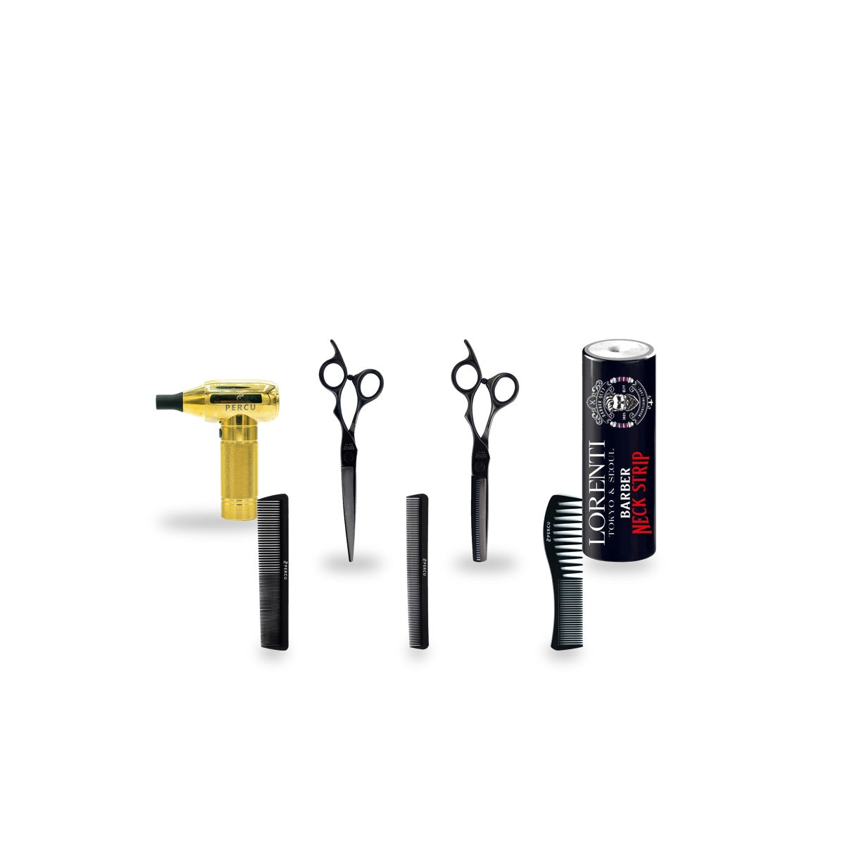 Percu Sky Line Premium Workstation Bundle complete white background