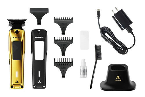 Andis Phenom® Brushless Motor Trimmer — Model 562026 | 7,200 SPM, 3 HR Runtime, DLC T-Blade