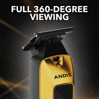 Andis Phenom® Brushless Motor Trimmer — Model 562026 | 7,200 SPM, 3 HR Runtime, DLC T-Blade