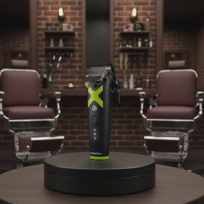 Gamma+ XCEED™ IN2 Vector Motor Cordless Clipper – 11,500 RPM Power, Custom FX Components, Pro Fade Machine