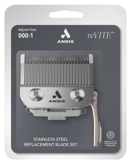 Andis reVITE™ Cordless Clipper — Adjustable Taper Blade