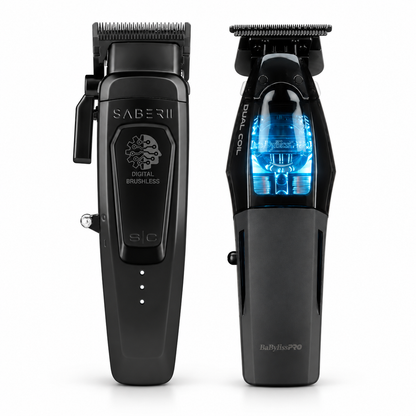 StyleCraft Saber 2.0 Black and BaBylissPRO Dual-Coil 2-tool combo