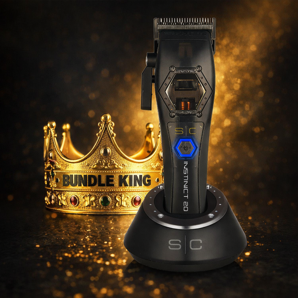 StyleCraft Instinct Metal Clipper - Professional IN2 Vector Motor with Intuitive Torque Control