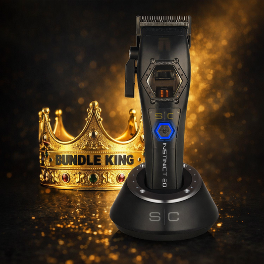 StyleCraft Instinct Metal Clipper - Professional IN2 Vector Motor with Intuitive Torque Control