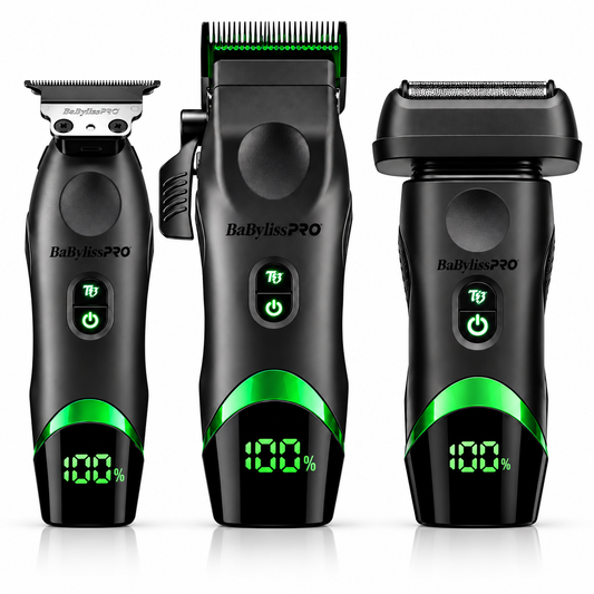 BaBylissPRO x Tomb45 3-Tool Wireless-Charging System | Clipper + Trimmer + Shaver