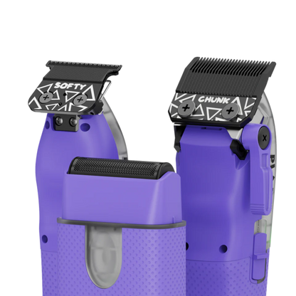 TPOB PLAY Mini 4-Piece Barber Bundle – Clipper, Trimmer, Shaver & Charging Stand