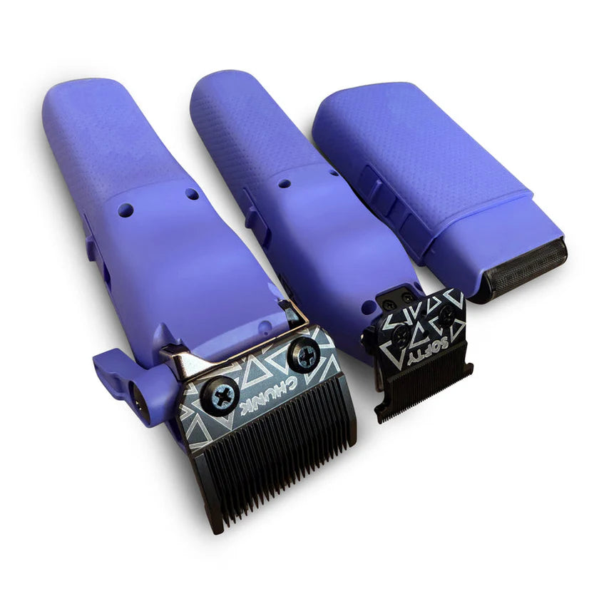 TPOB PLAY Mini 4-Piece Barber Bundle – Clipper, Trimmer, Shaver & Charging Stand