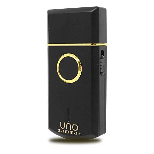 Gamma+ Uno™ Single Foil Travel Shaver – 9,000 RPM Motor, Titanium Foil, 120-Min Runtime | Ultra-Close & Sensitive-Safe Grooming